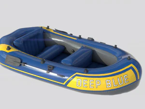 bote inflable 2 Modelo 3D