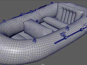 bote inflable 2 Modelo 3D