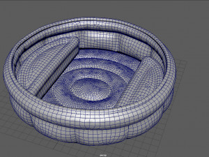 inflatable pool Modèle 3D