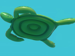 pool float turtle 3D Model