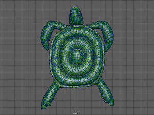pool float turtle 3D Model