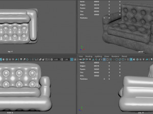transformer sofa Modello 3D