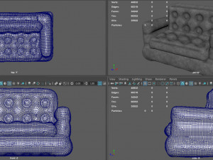 transformer sofa Modello 3D