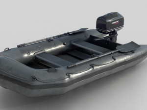 assault boat 3D Models