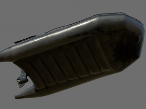 assault boat 3D Модель
