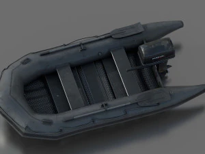 barca d'assalto Modello 3D