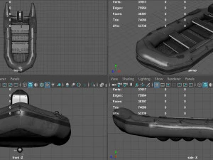 barca d'assalto Modello 3D