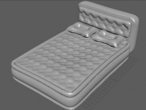 inflatable mattress 3D मॉडल