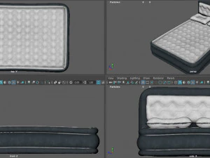 inflatable mattress 3D Model