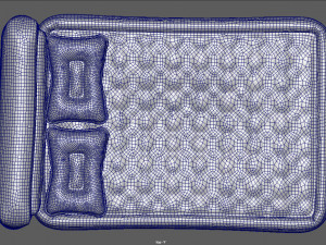 inflatable mattress 3D मॉडल