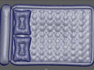 inflatable mattress 3D Model