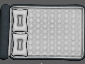 inflatable mattress 3D Model