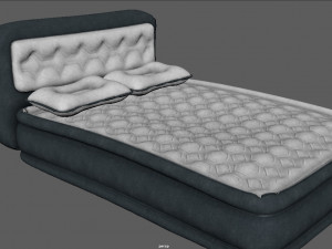 inflatable mattress 3D मॉडल