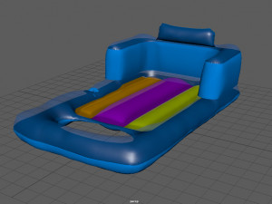 swimming mattress 3D Модель
