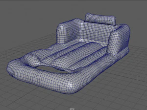 swimming mattress 3D Model