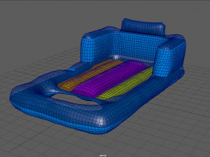 swimming mattress 3D Model
