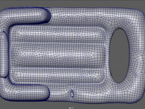 swimming mattress 3D Модель