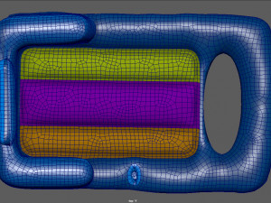 swimming mattress 3D Модель