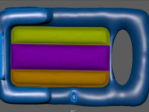 swimming mattress 3D Model