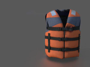 chaleco salvavidas Modelo 3D