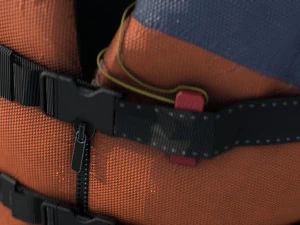 chaleco salvavidas Modelo 3D