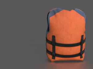 chaleco salvavidas Modelo 3D