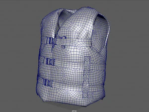 chaleco salvavidas Modelo 3D