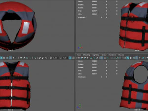 chaleco salvavidas Modelo 3D