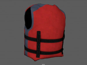 chaleco salvavidas Modelo 3D