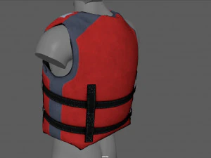 chaleco salvavidas Modelo 3D