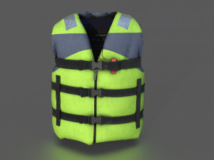 lifejacket 3D Model
