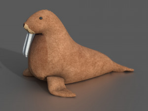 walrus teddy 3D Model