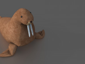 walrus teddy 3D Model