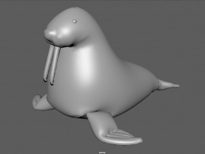 walrus teddy 3D Model