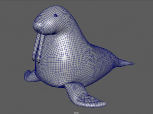 walrus teddy 3D Model
