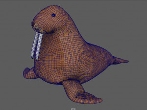 walrus teddy 3D Model