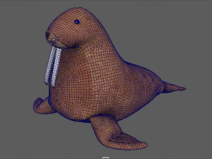 walrus teddy 3D Model