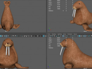 walrus teddy 3D Model