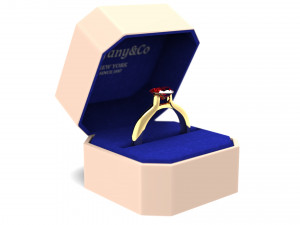 engagement ring 3D Model