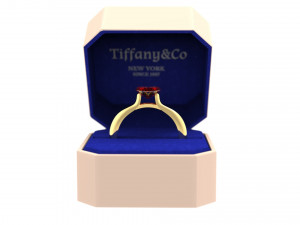 engagement ring 3D Model
