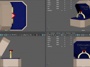 engagement ring 3D Model