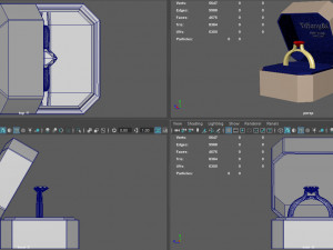 engagement ring 3D Model