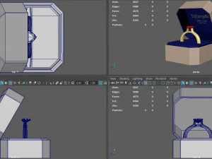 anillo de compromiso Modelo 3D