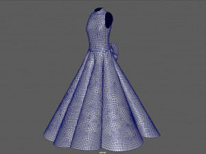 prom dress 2 Modèle 3D