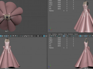 prom dress 2 Modèle 3D