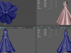 prom dress 2 Modèle 3D