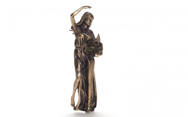goddess of fortune 3D Модель .c4d .max .obj .3ds .fbx .stl .blend 