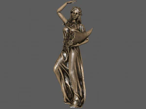 goddess of fortune 3D Model