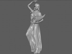 goddess of fortune 3D Модель