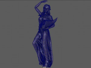 goddess of fortune 3D Model